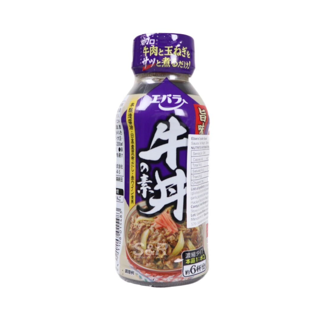 Ebara Gyudon Sauce 200mL